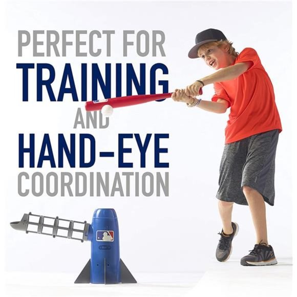 Sports MLB Kids Pitching Machine - POP ROCKET Kids Baseball Trainer - Picture 4 of 6